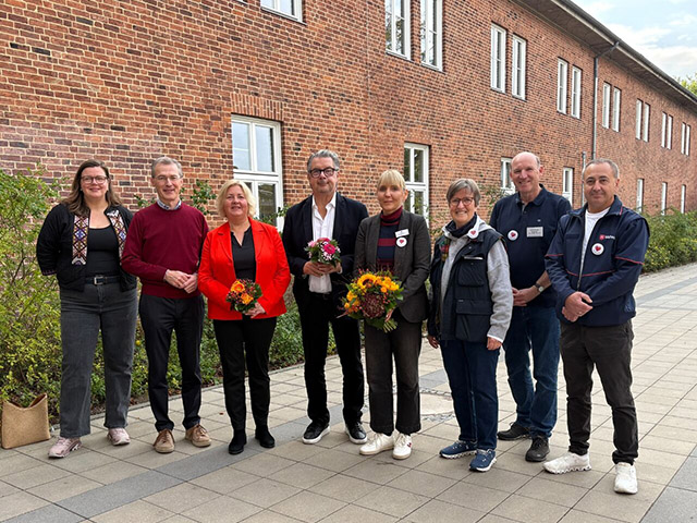 Gruppe mit den InitiatorInnen des Kieler Wohlfühlmorgens